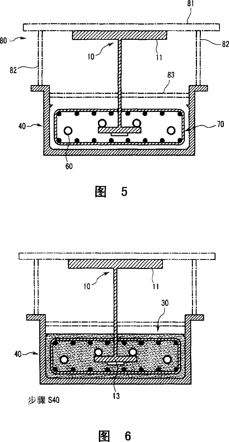 Manufacturing method for prestressed steel composite girder