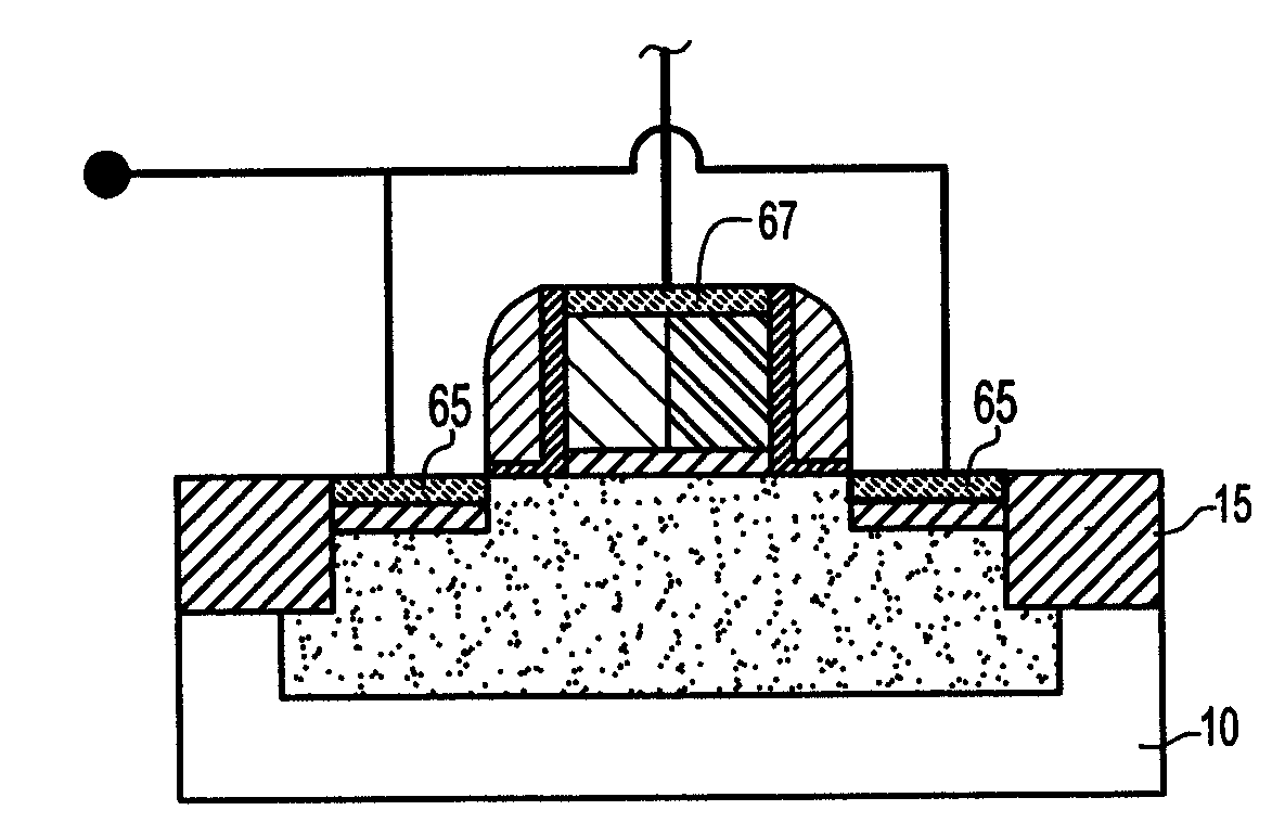 MOS varactor with segmented gate doping