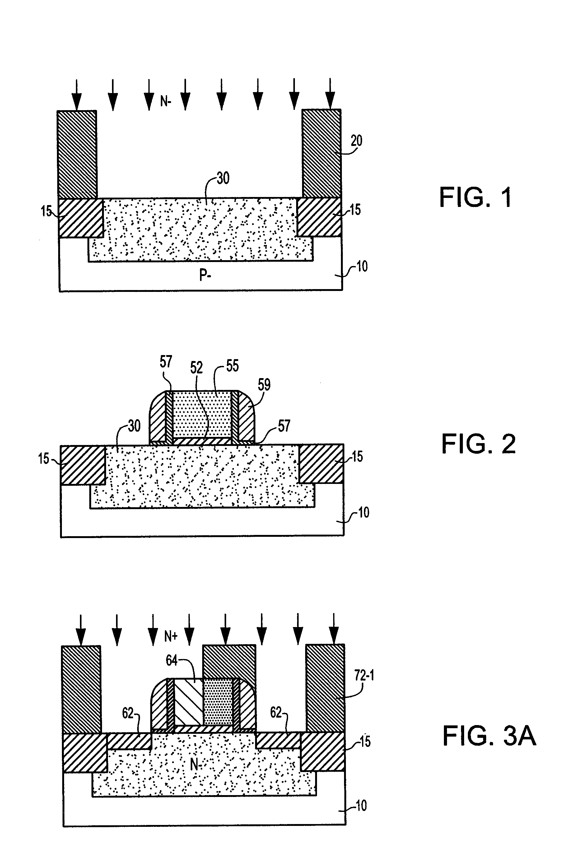 MOS varactor with segmented gate doping