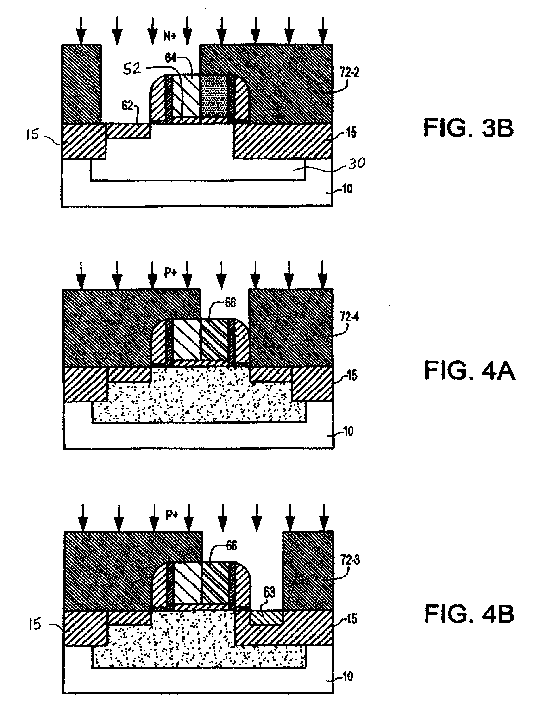 MOS varactor with segmented gate doping