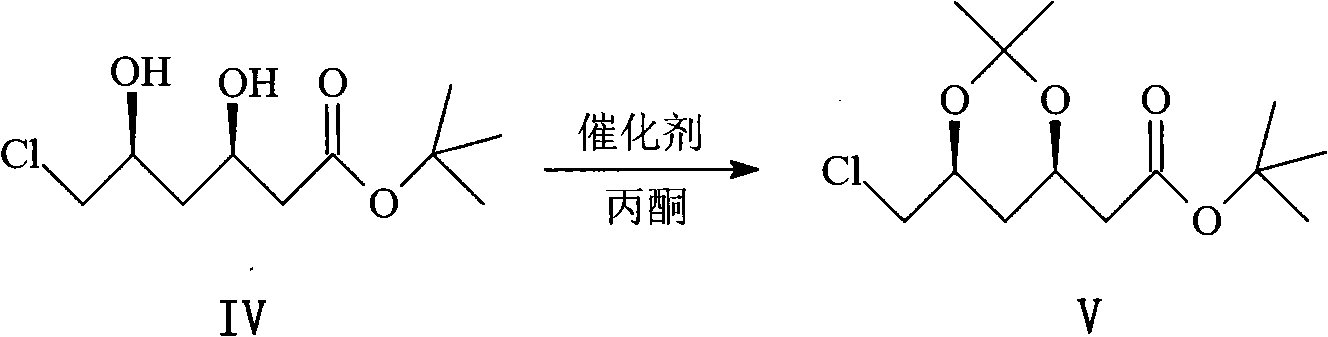 Preparation method of key intermediate of rosuvastatin calcium side chain