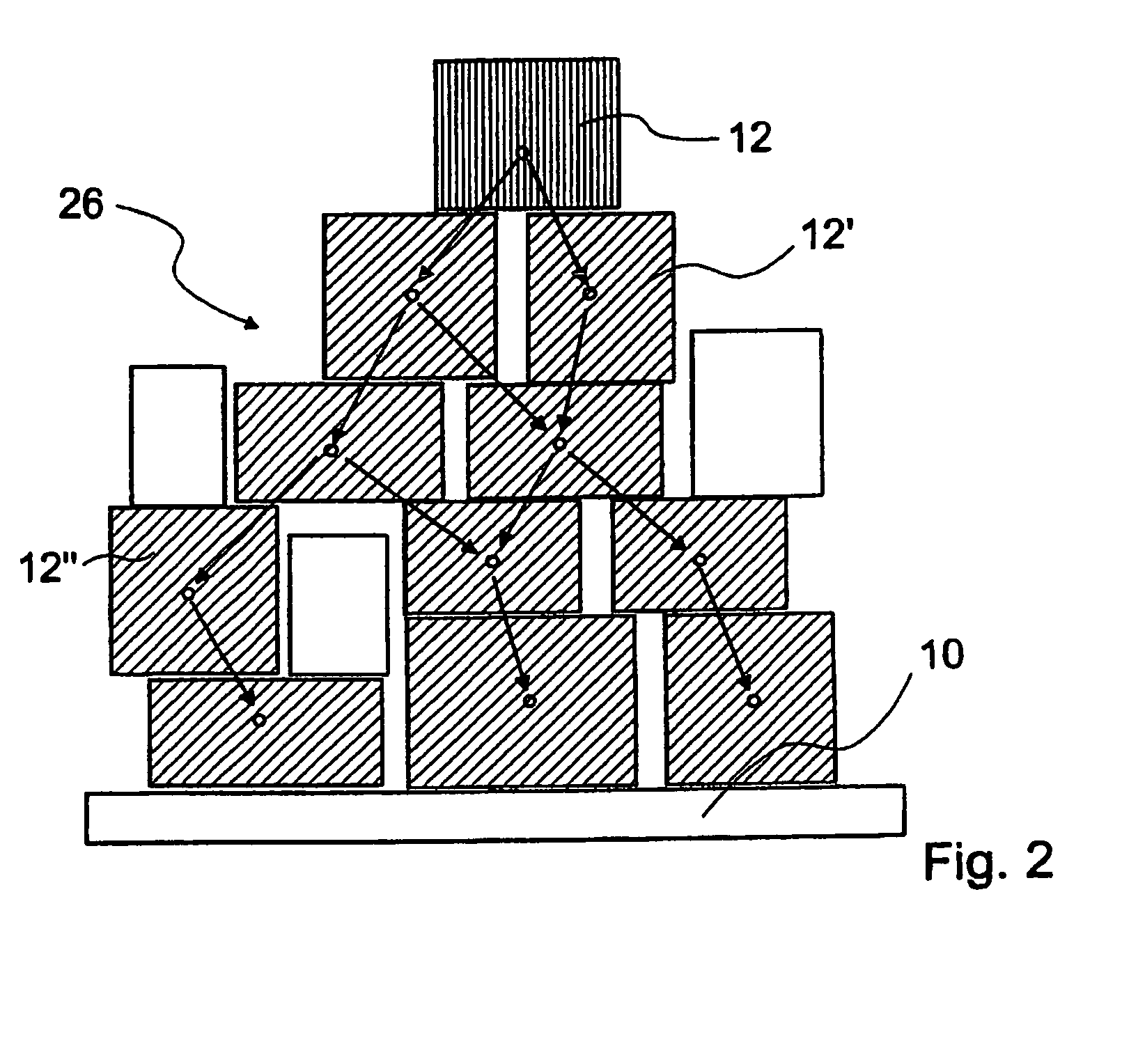 Robot system for loading equipment with general cargo units