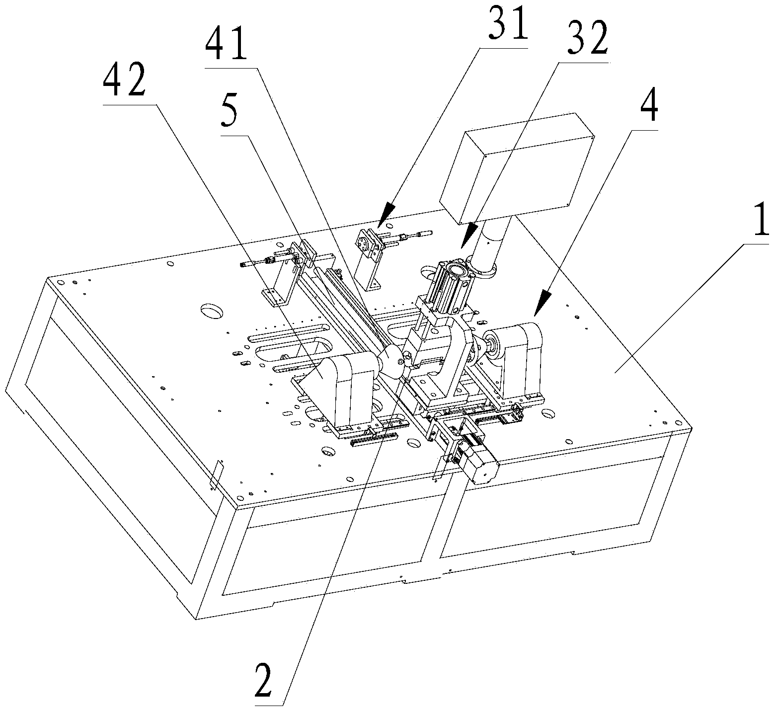 Flattening and compacting machine for battery