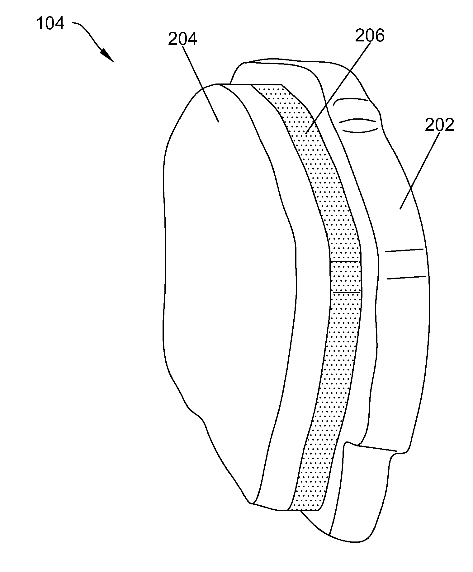 Brake pad wear indicator