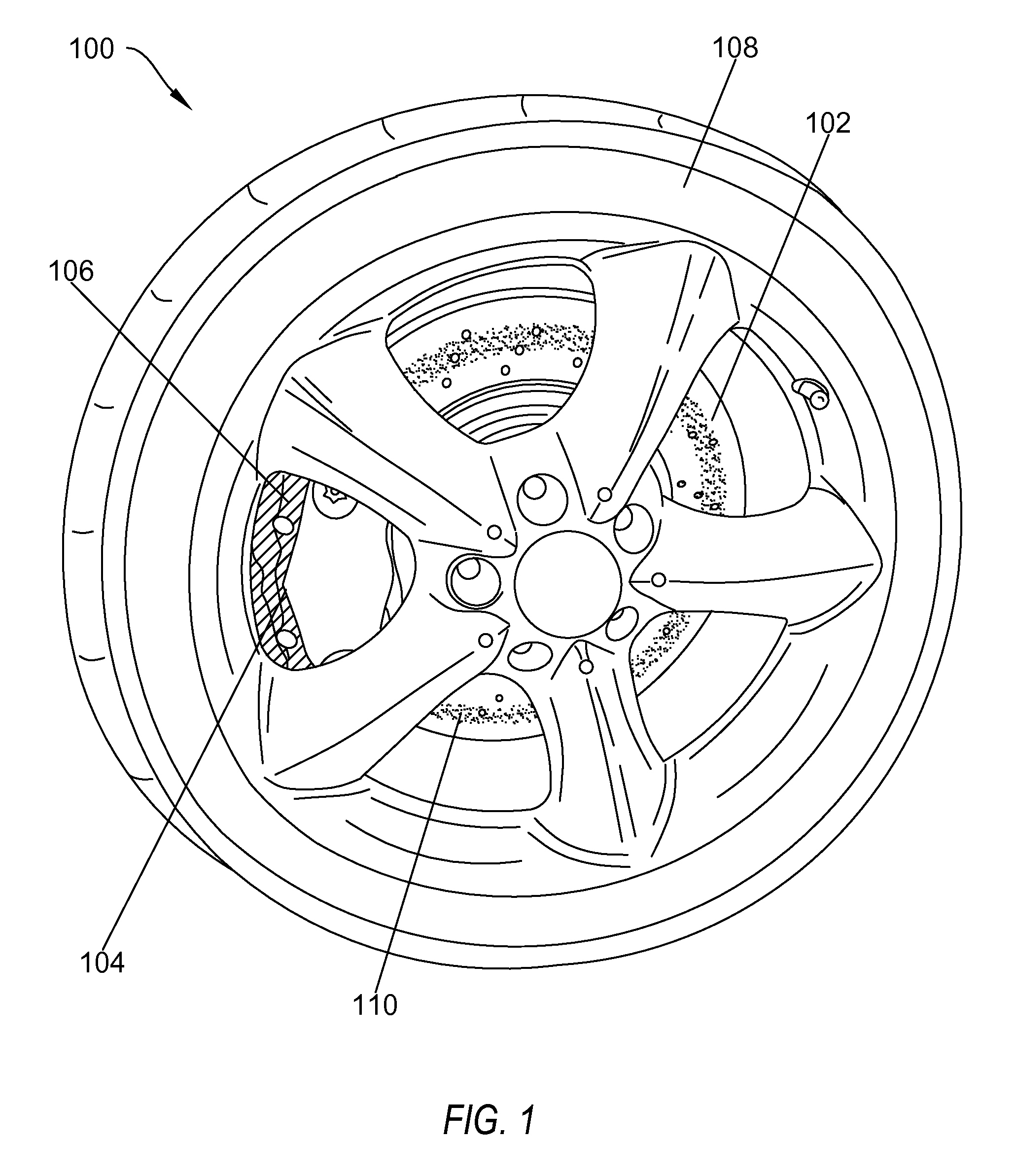 Brake pad wear indicator