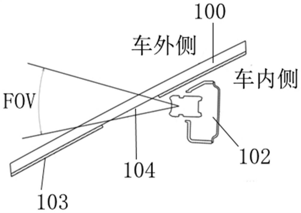 Windshield with improved local optical quality and manufacturing method thereof