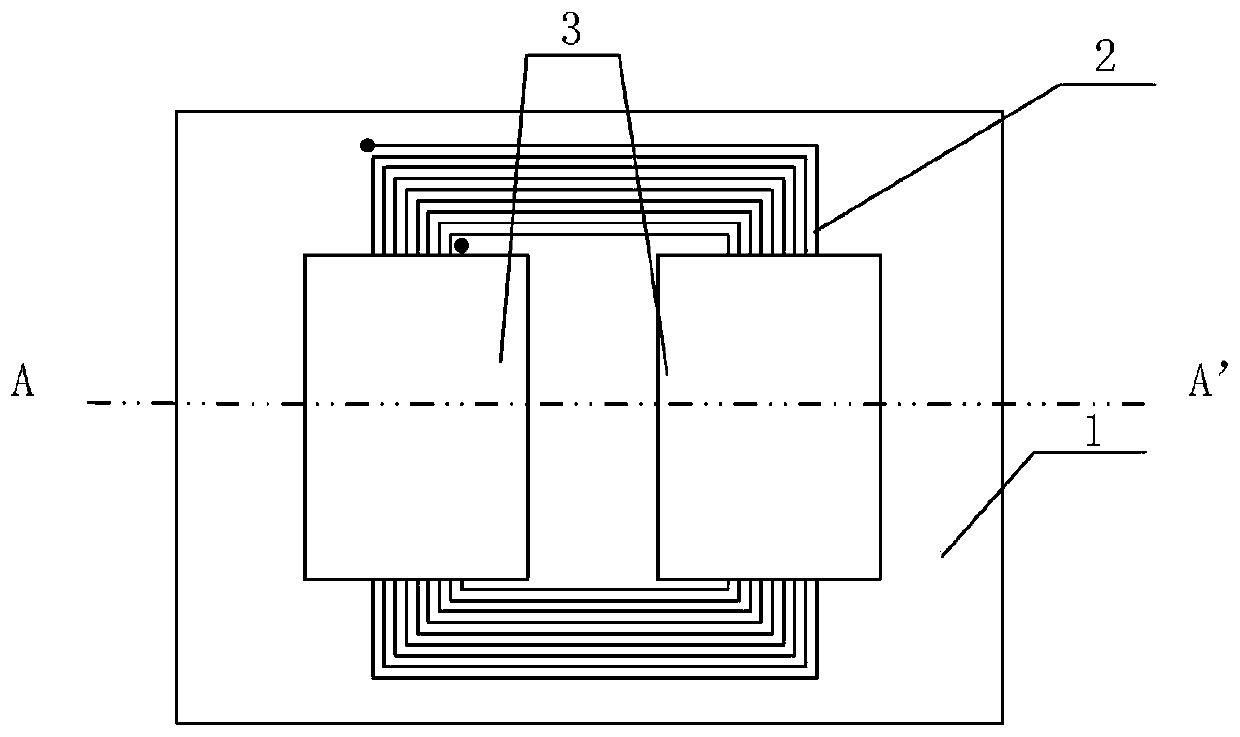 A Planar Inductive Magnetic Sensor