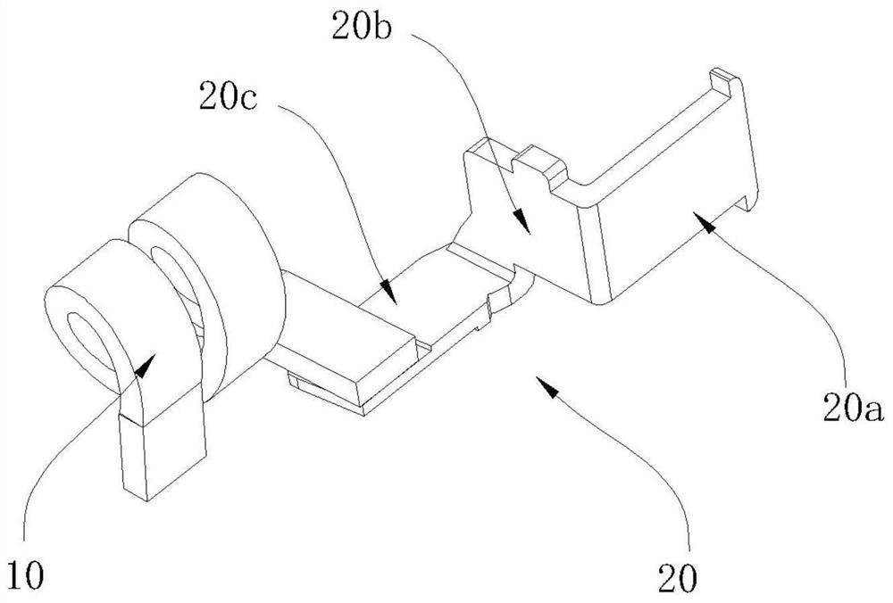 Multifunctional clamp for manufacturing intelligent circuit breaker coil