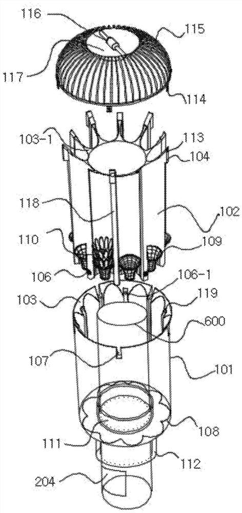 Automatic badminton collecting device