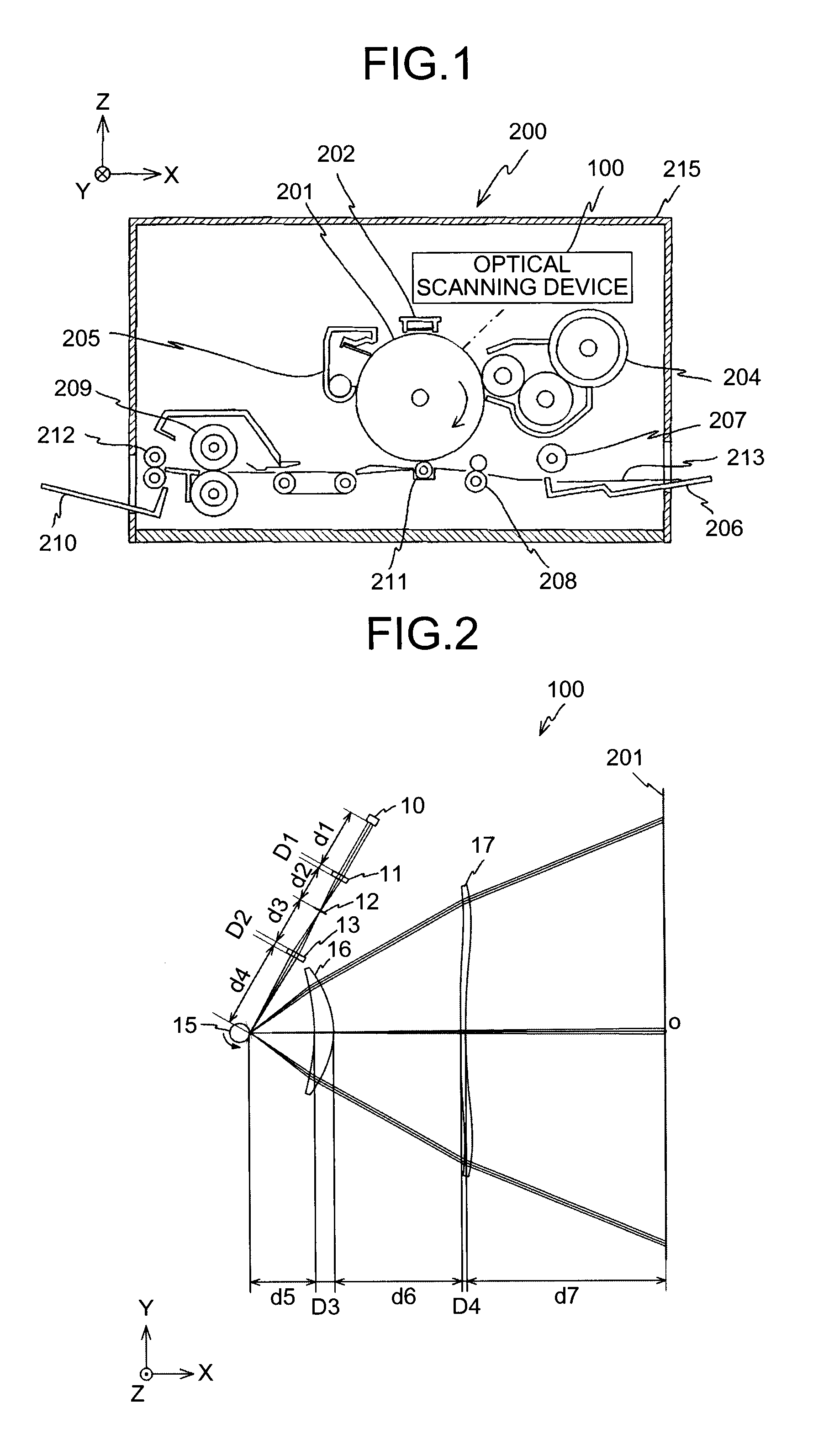 Optical scanning device and image forming apparatus