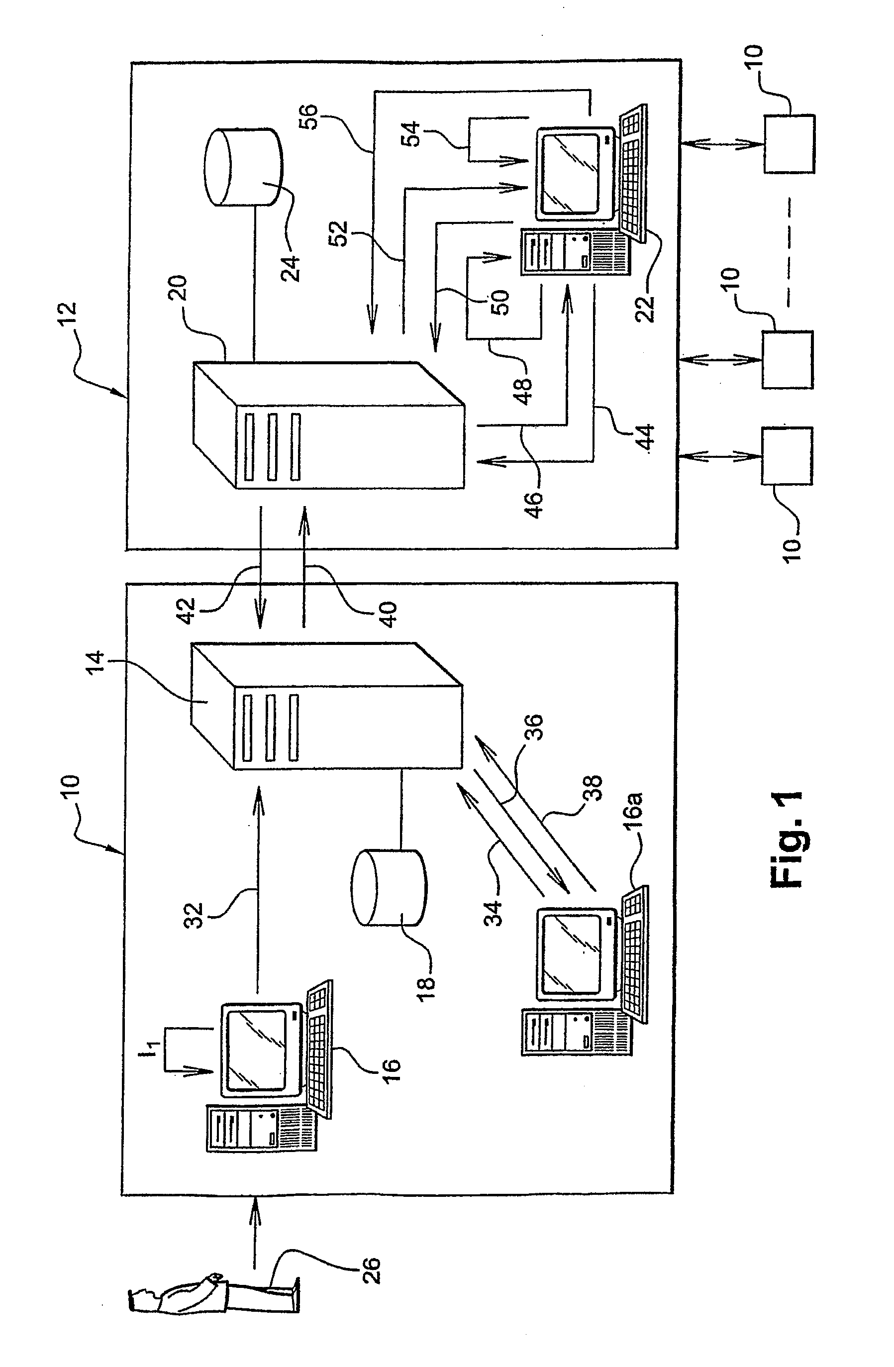 Method of identifying data relating to individuals in order to chain said data