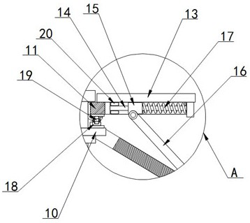 A deep foundation pit safety protection device for building construction and its installation method