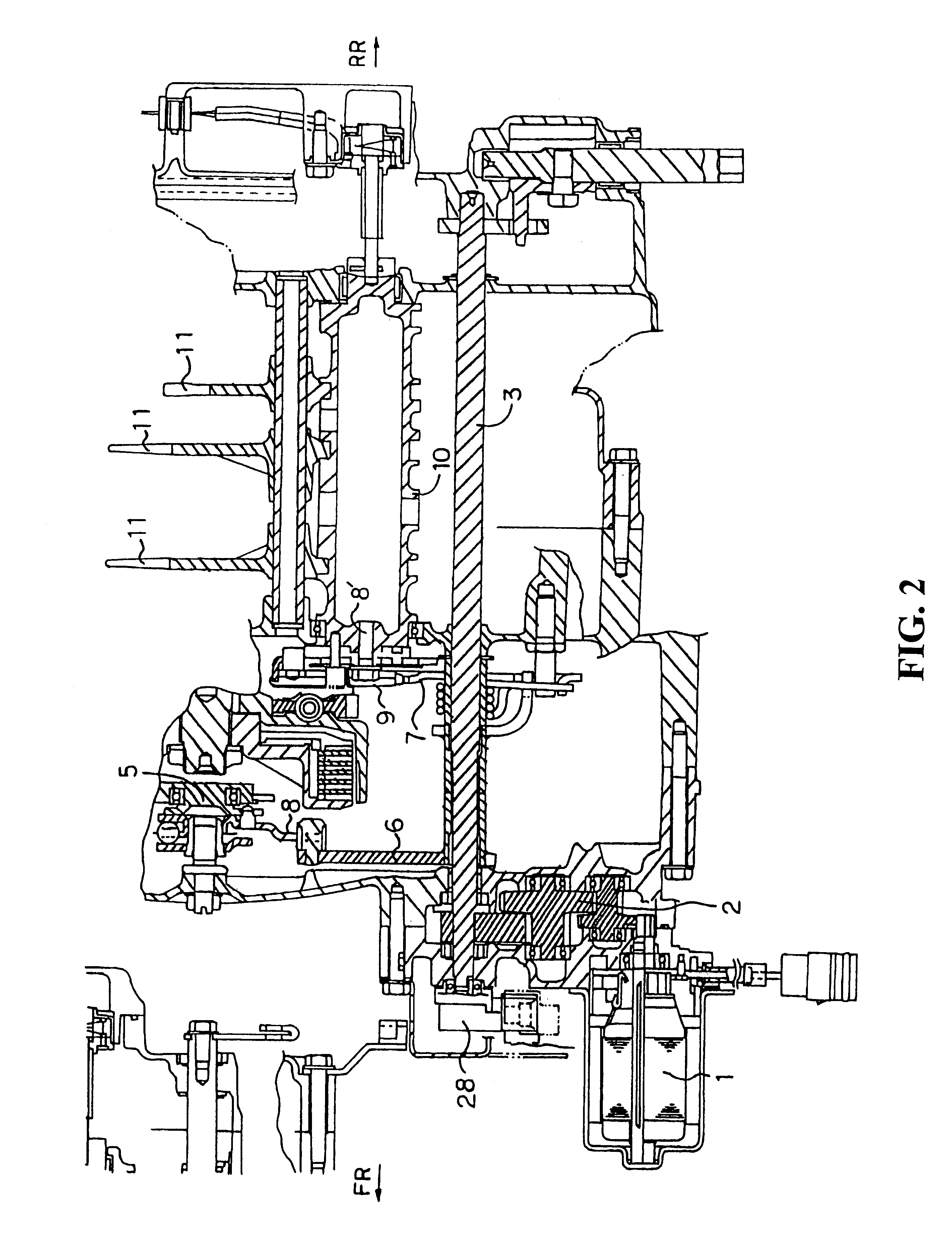 Clutch connection control system