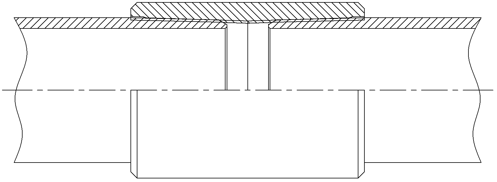 A water injection pipe for offshore water injection wells