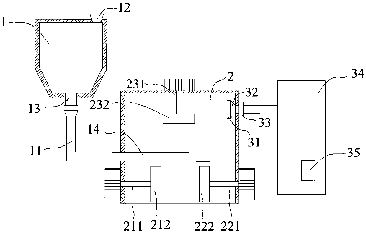 White carbon black compaction device