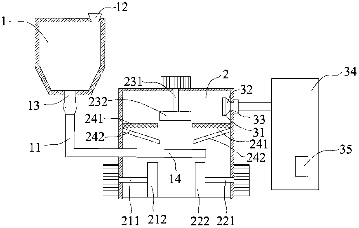 White carbon black compaction device