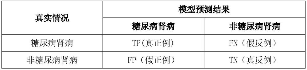 Diabetic nephropathy screening method, model and system based on AI technology