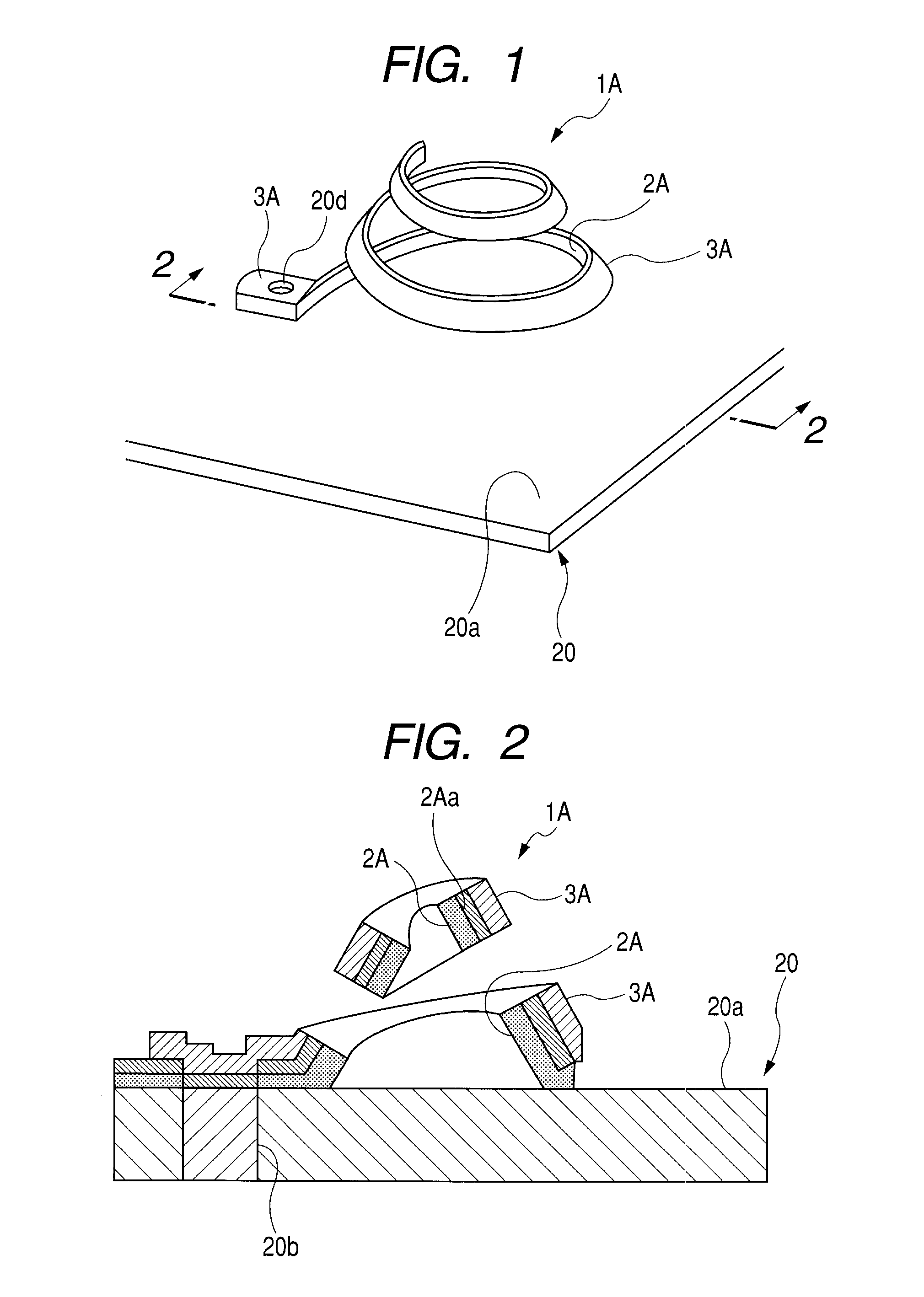 Contact made of ceramic and its manufacturing method