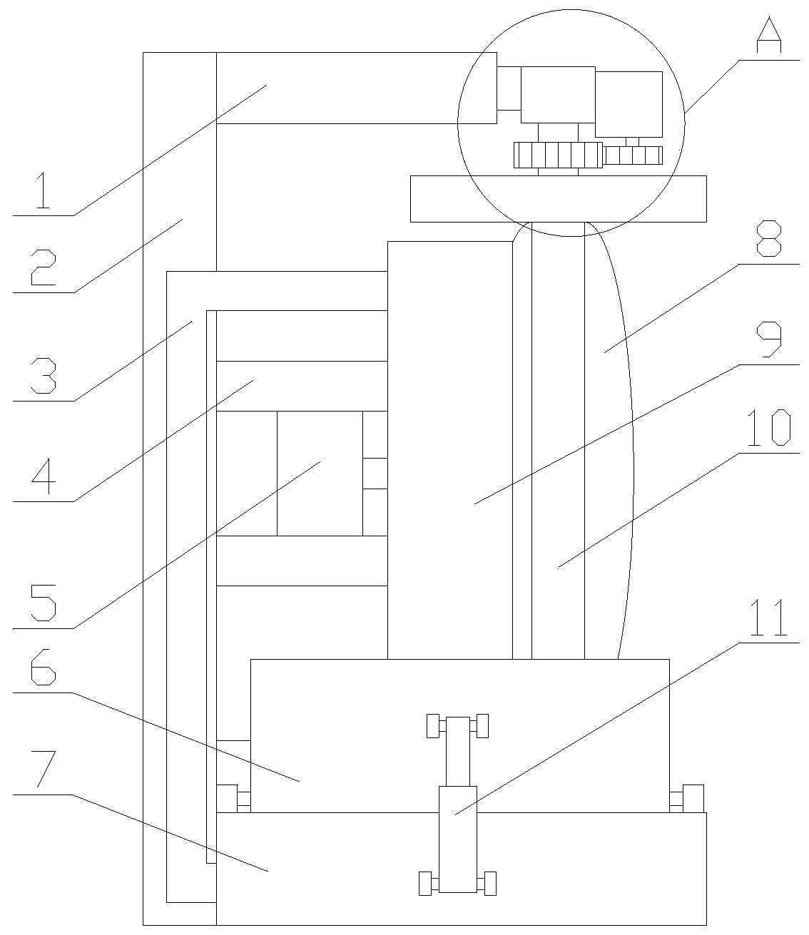 Energy-saving reflector with cleaning function