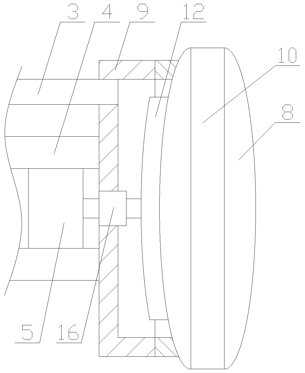 Energy-saving reflector with cleaning function