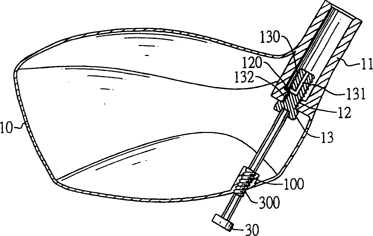 Golf head, and head and club dynamic balance adjusting method