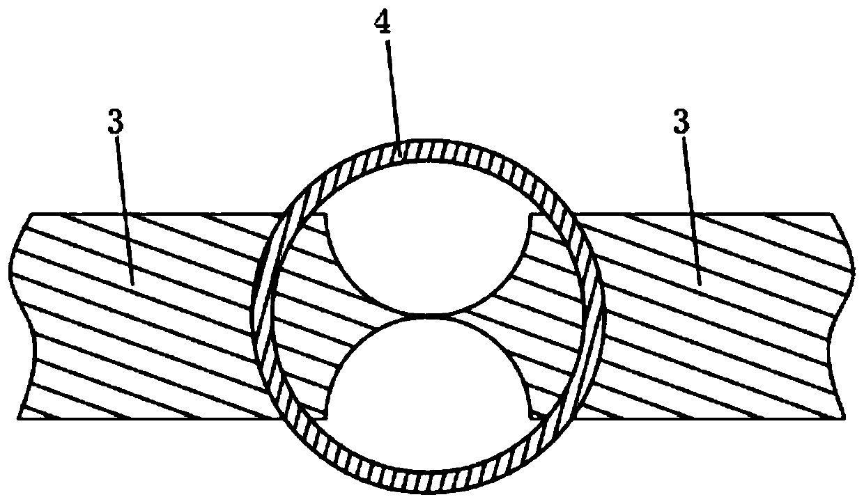 Wall body capable of being translated and folded in building