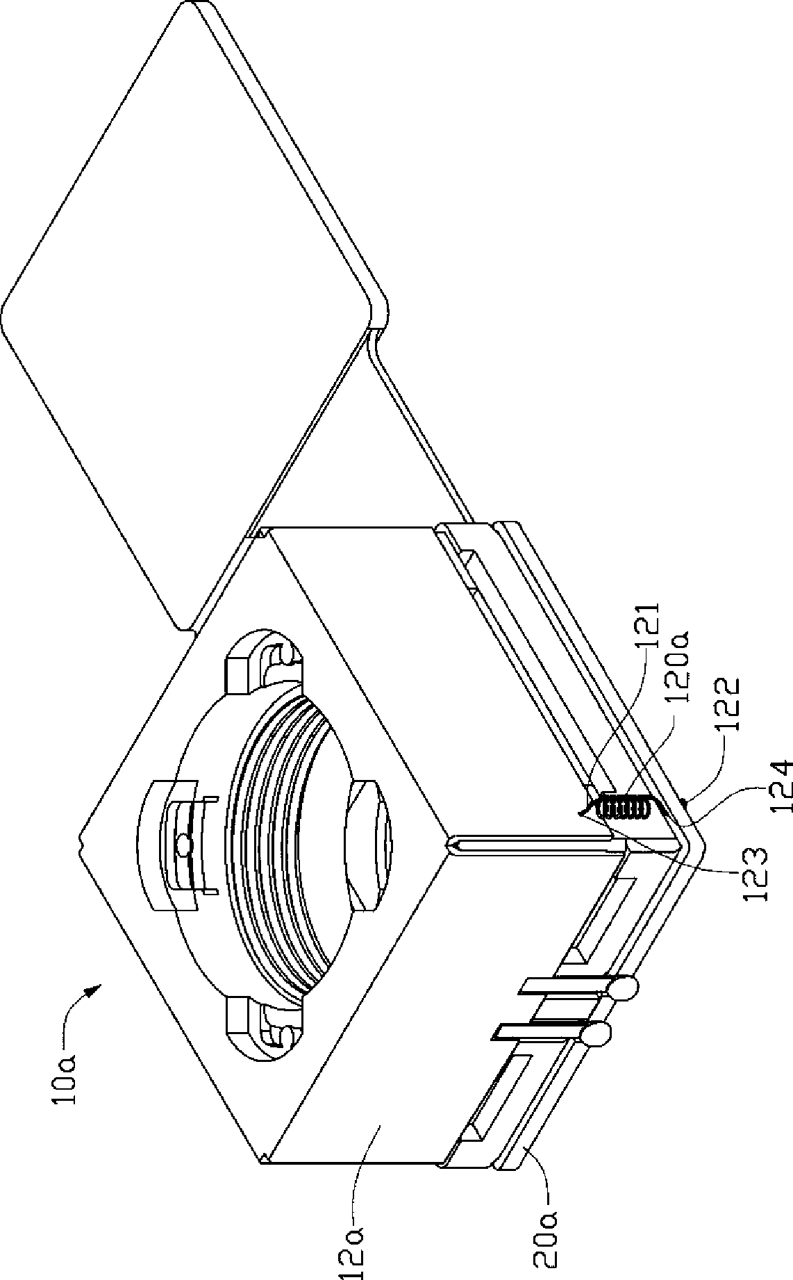 Voice coil motor and imaging device with same