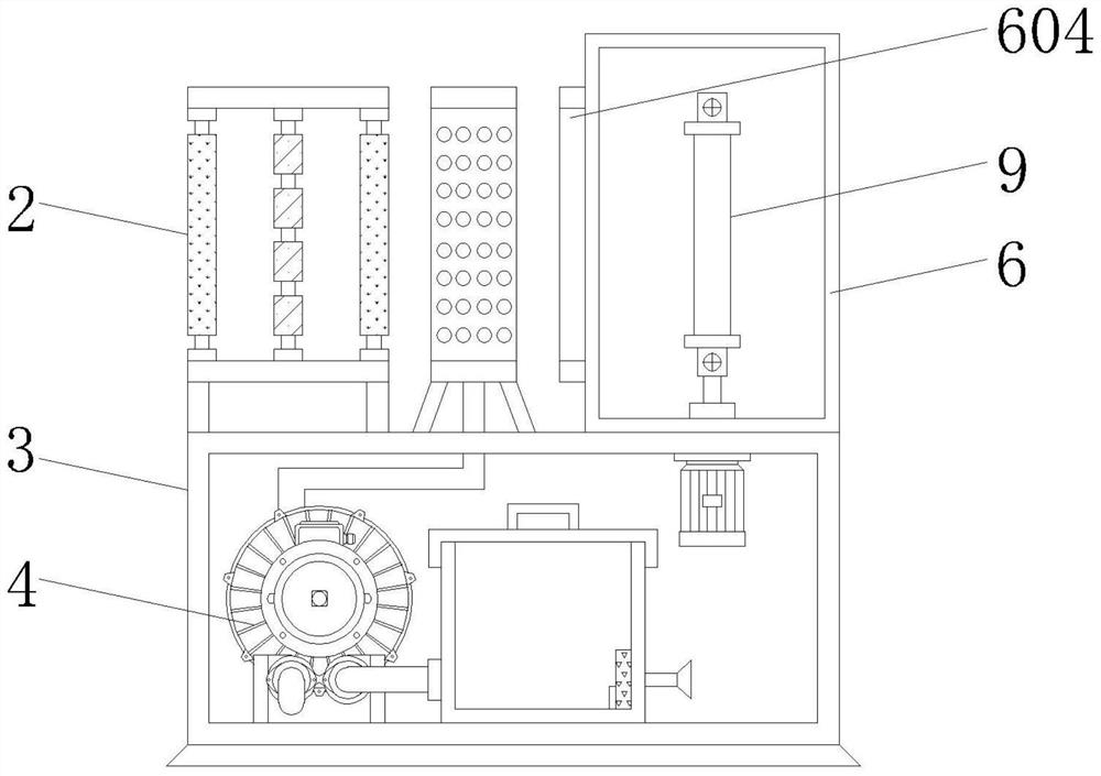 Dust removal type cloth winding equipment suitable for detection operation