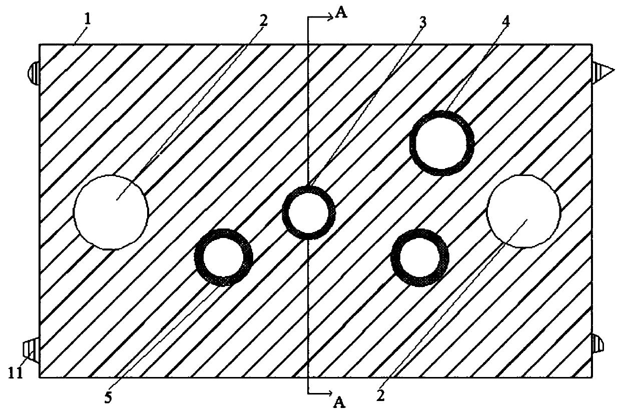 Porous combined sealing plate