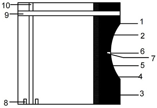 Full-splicing process building method for ultrahigh building