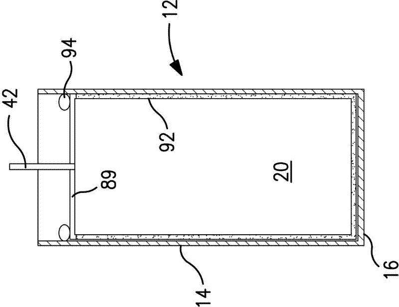 Hermetically sealed wet electrolytic capacitor