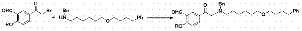 Salmeterol preparation method