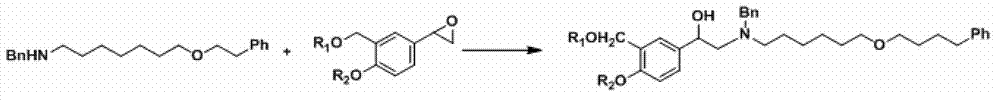 Salmeterol preparation method