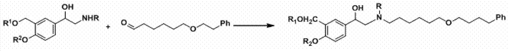 Salmeterol preparation method