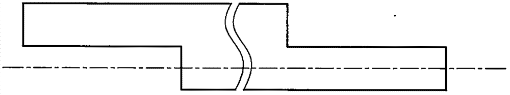 Deep laser hole linearity detecting device having rotation preventing mechanism