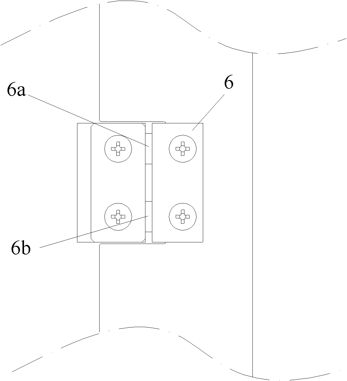 Chip removal device of medical crane tower and medical crane tower comprising same