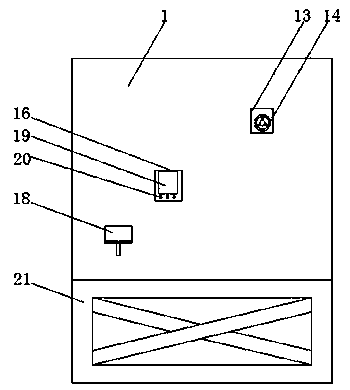 An infrared flared heating furnace