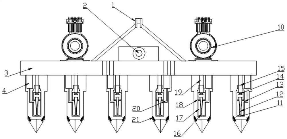 Dry ice powder blasting cultivation device and working method