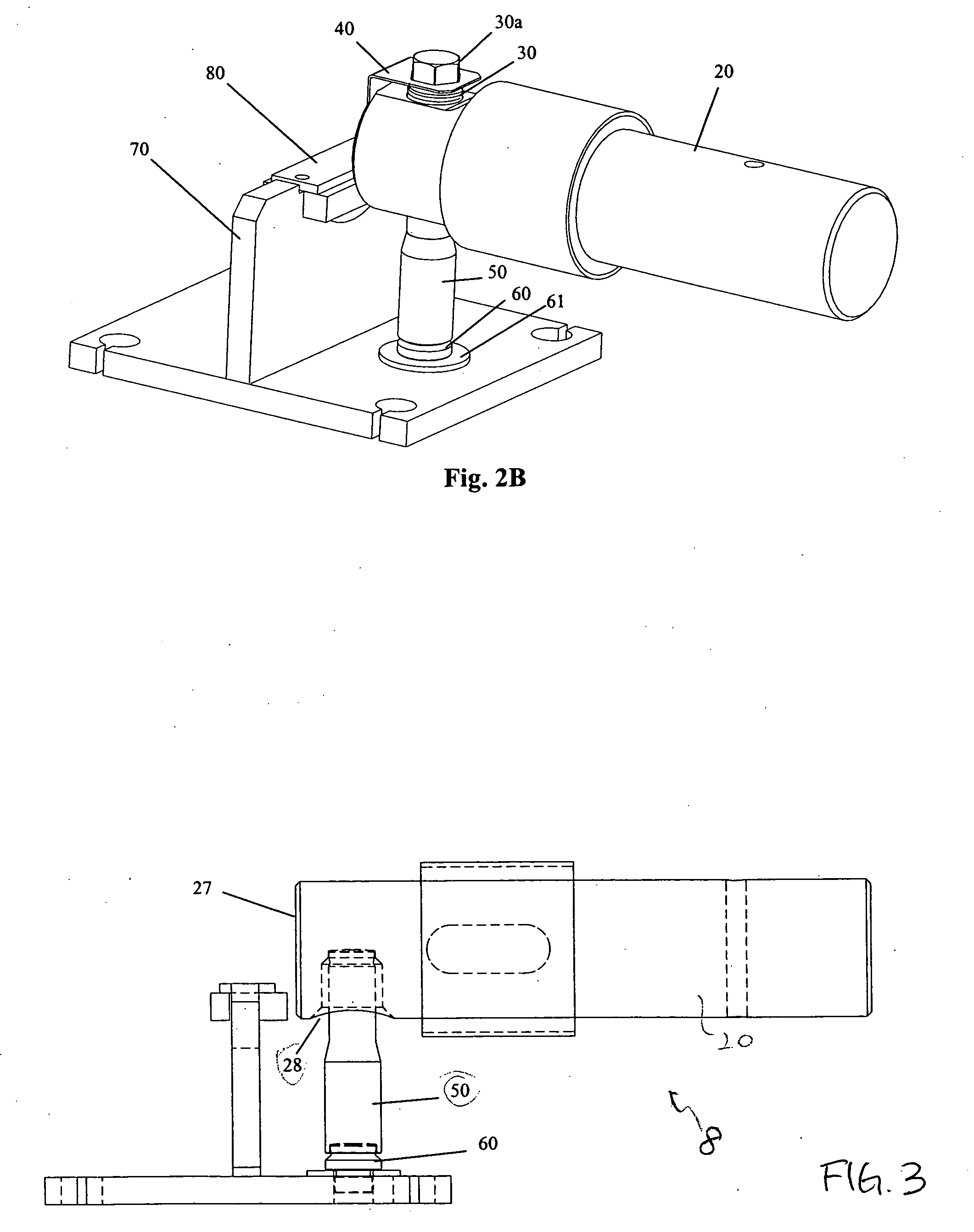 Support structure for a load-bearing device