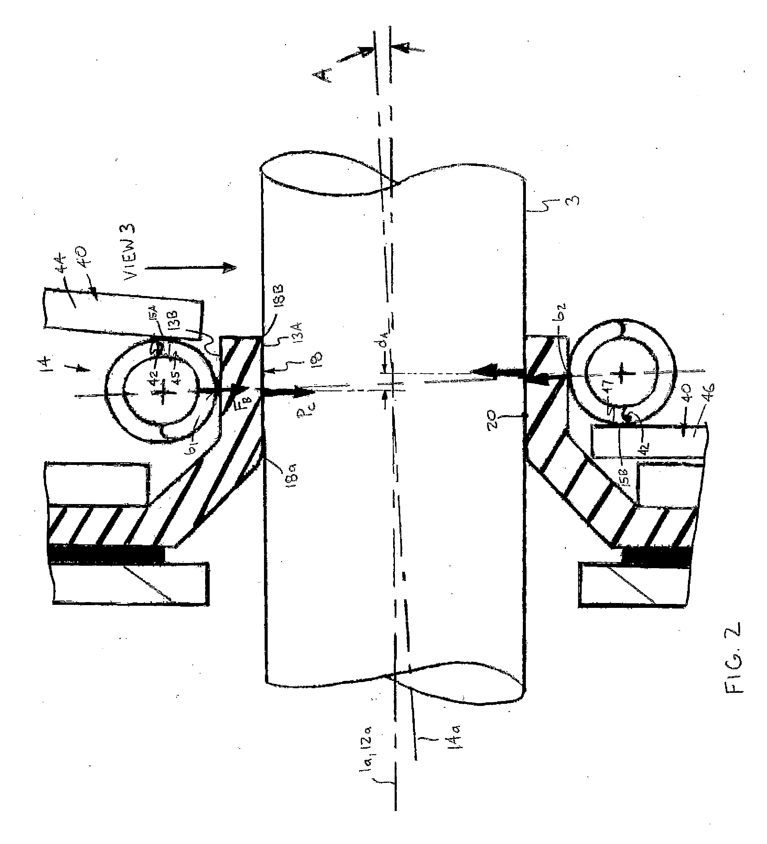 Pumping Seal Assembly with Angled Spring