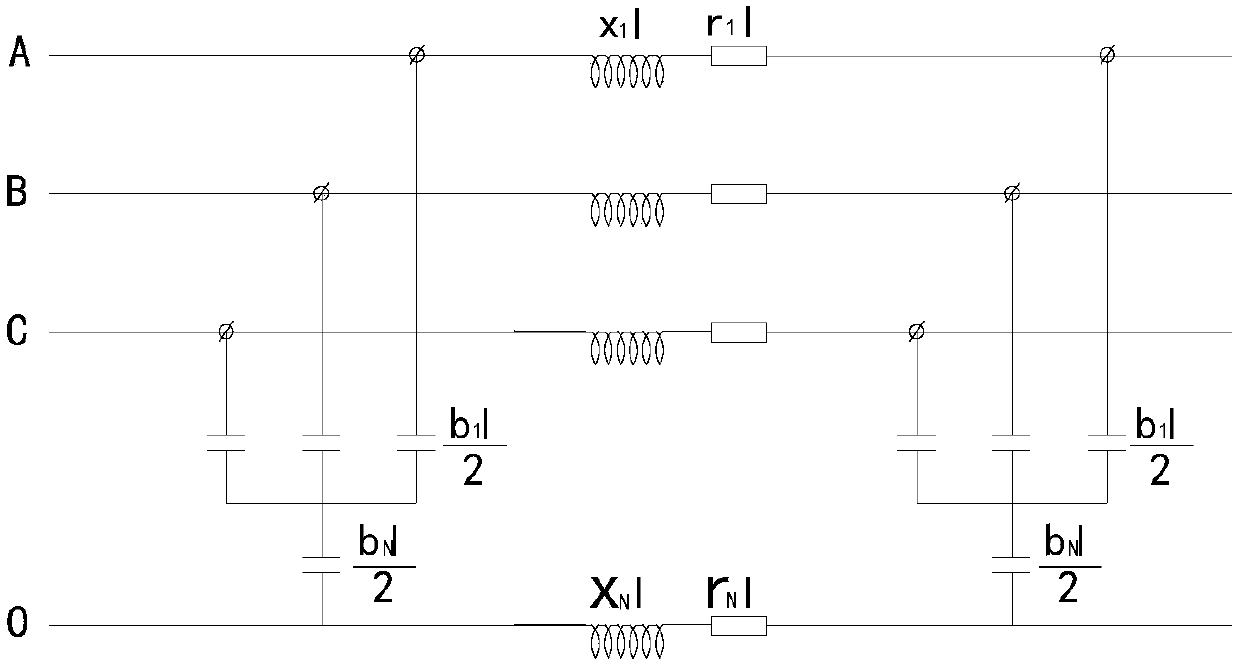 A dynamic model of electric power network and its construction method