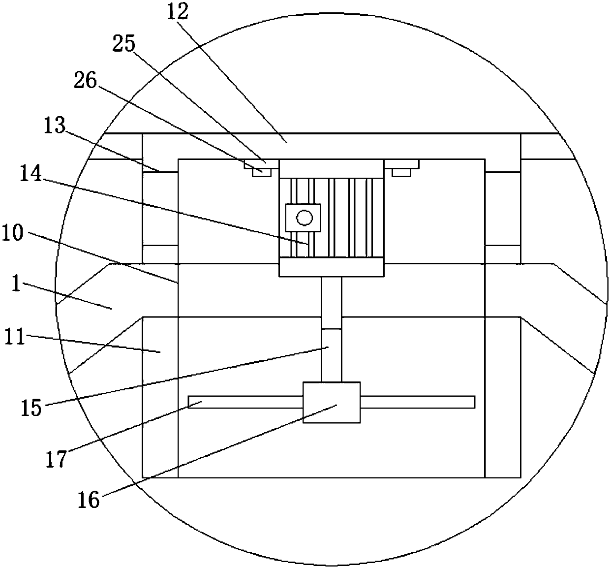 Automatically controlled dry and ventilated grain depot maintenance system