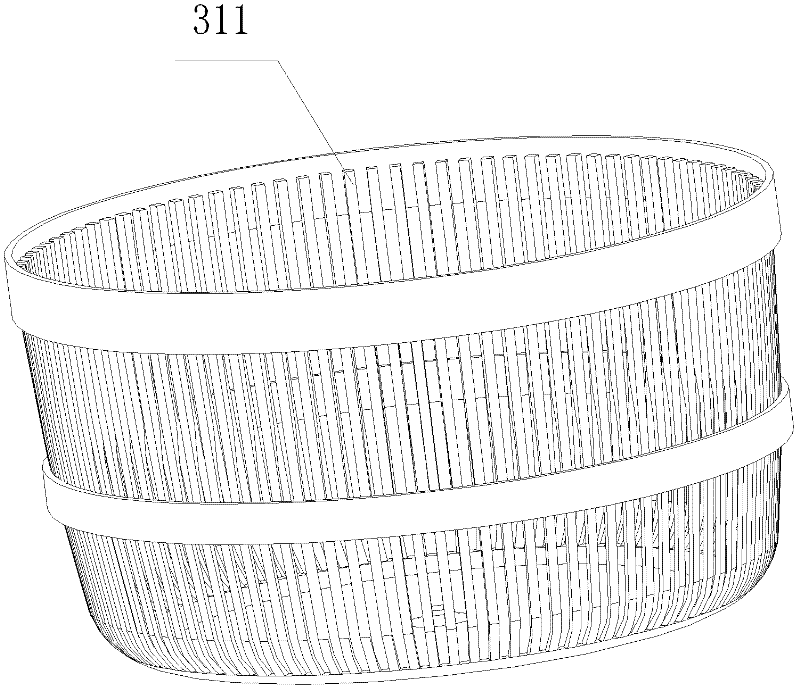 High-efficiency hand-driven dewaterer