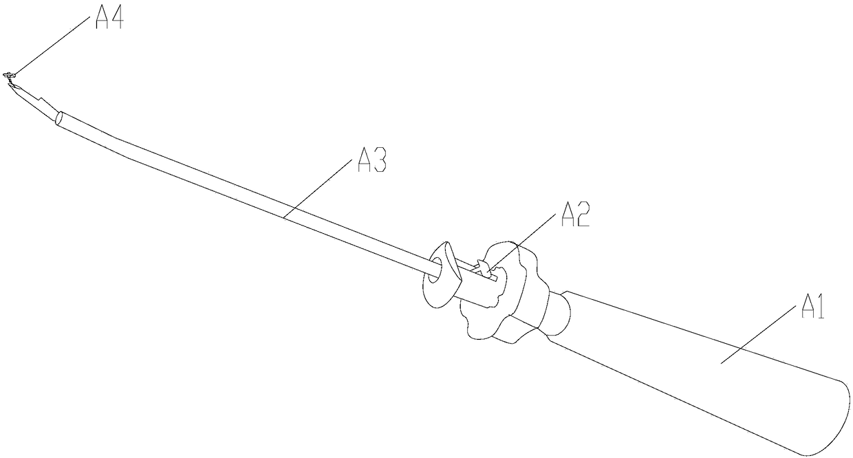 Meniscus stitching instrument