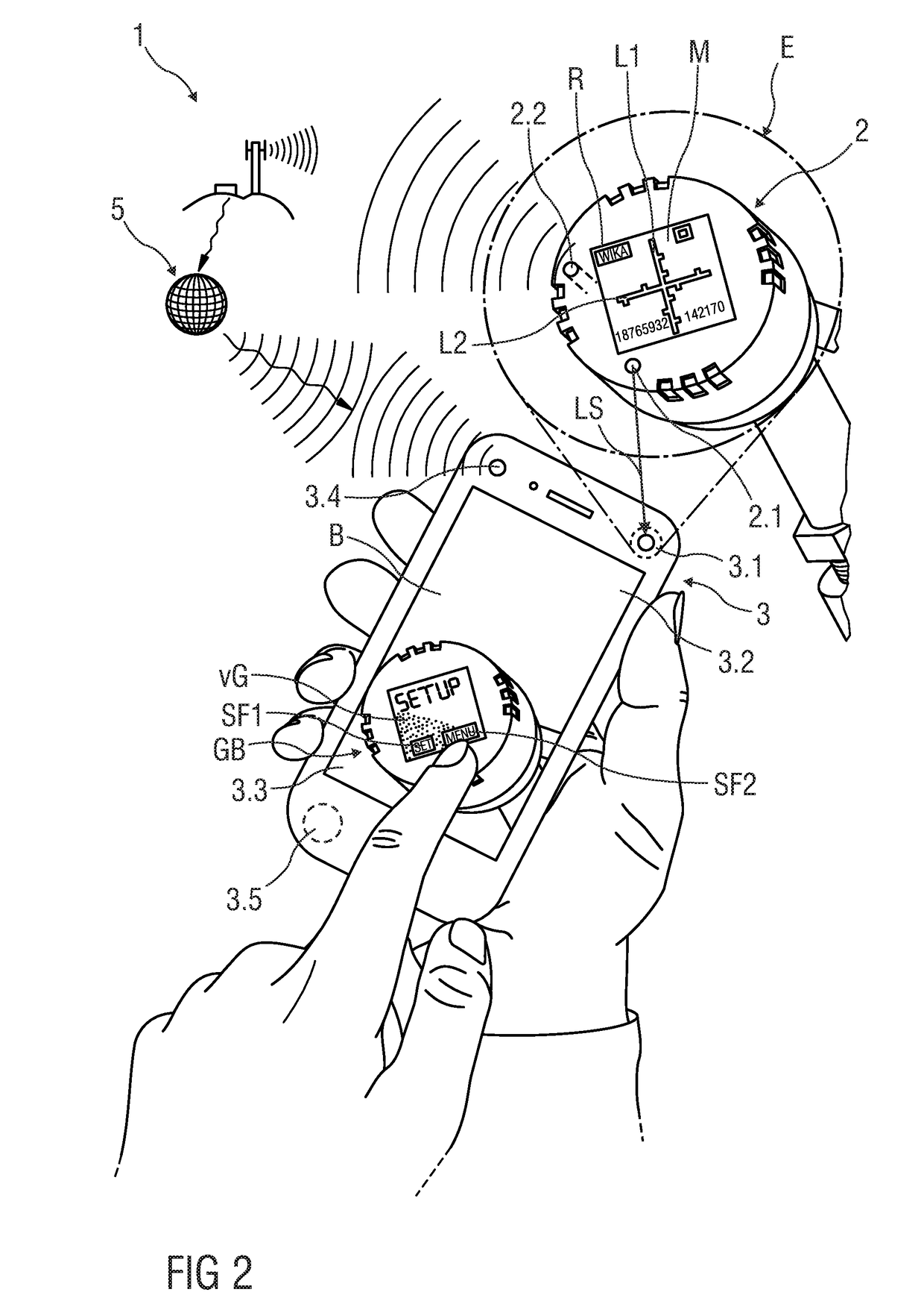 Virtual functional modules for measuring devices and equipment components