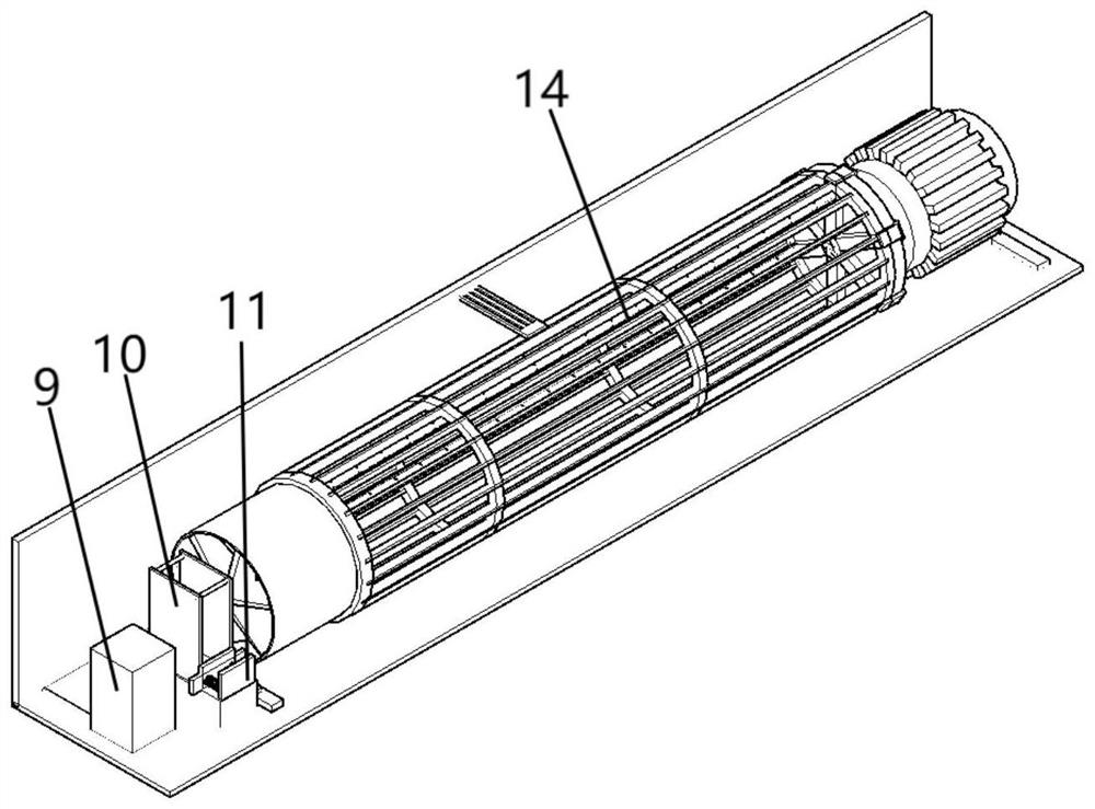 Wall-mounted ozone disinfection machine