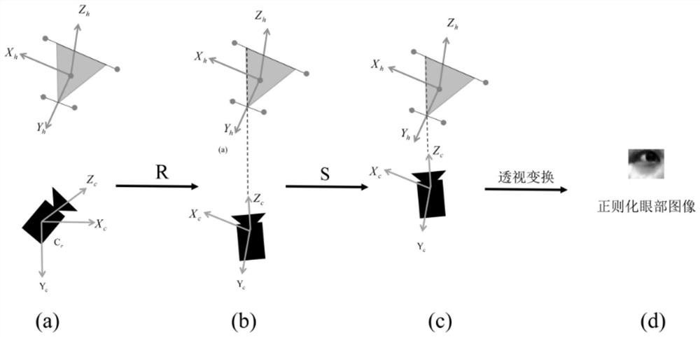 Sight line estimation method, system and device and storage medium