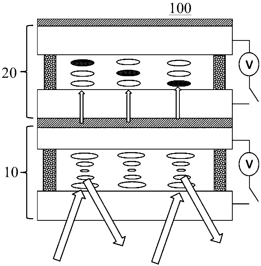 Liquid crystal device and 3D printing system