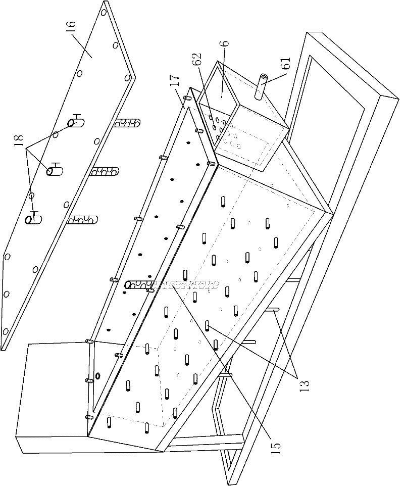 Test simulation device for confined aquifer