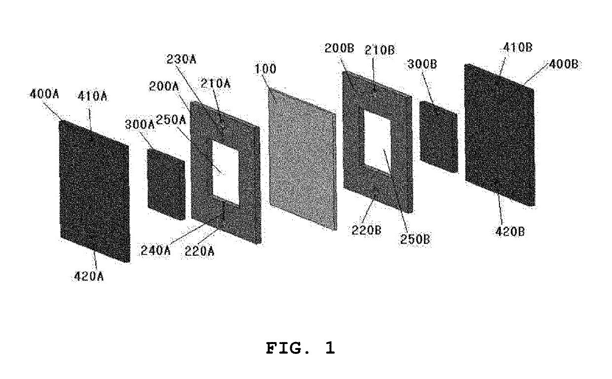 Unit cell for redox flow battery, for reducing pressure drop caused by electrolyte flow in stack